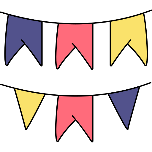 guirlande Icône gratuit