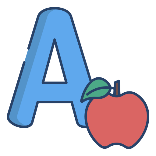 Alphabet  free icon