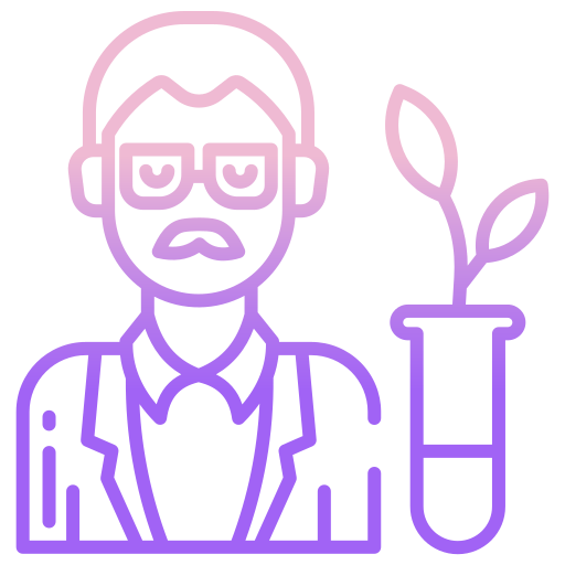 Biologist Icongeek26 Outline Gradient icon