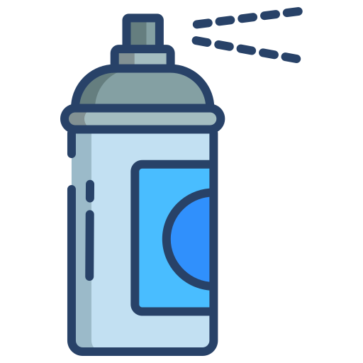 Spray paint free icon
