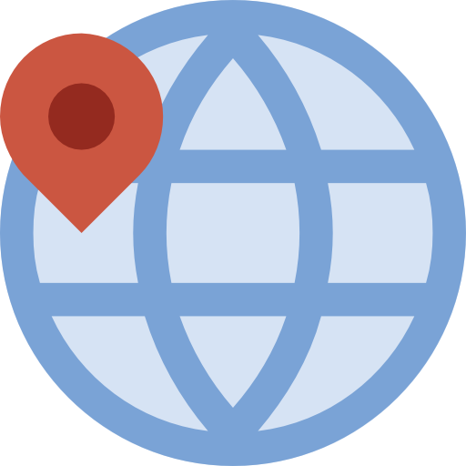 Worldwide All-inclusive Flat icon