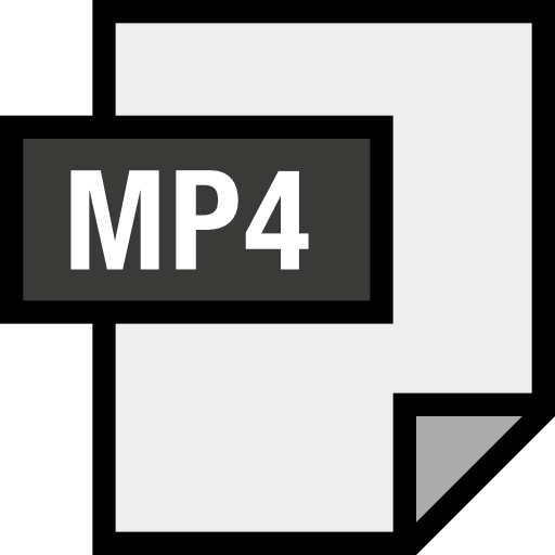 mp4 icono gratis