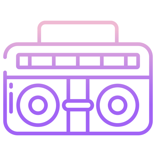 boombox icono gratis