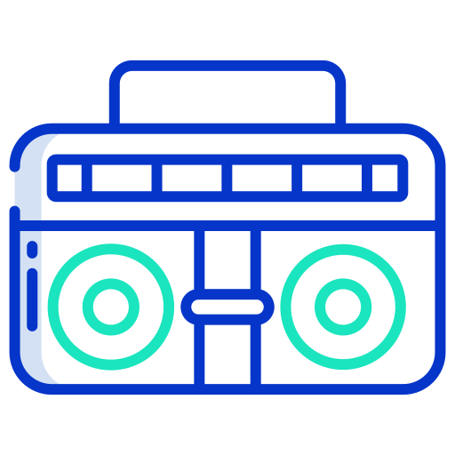 boombox icono gratis