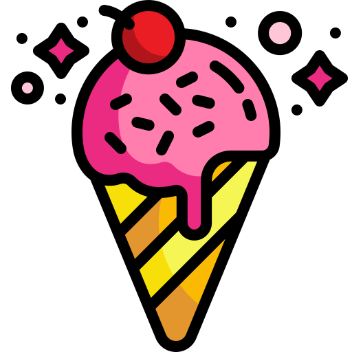 Ice cream cone - Free food and restaurant icons