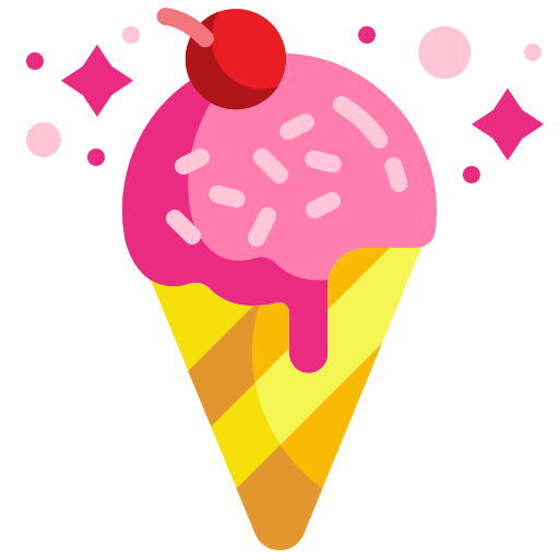 cucurucho de helado icono gratis