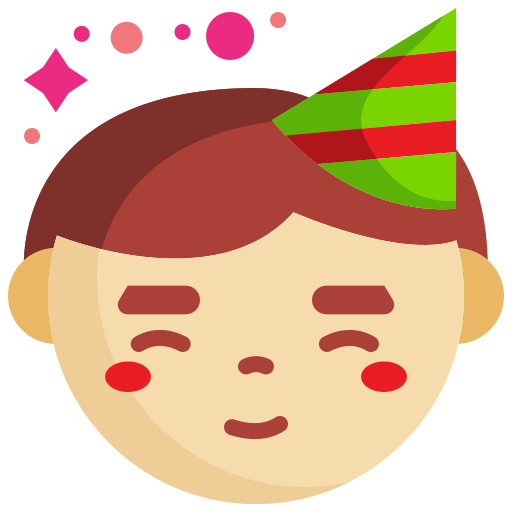 cumpleañero icono gratis