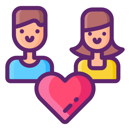 Love and romance Flaticons Lineal Color icon