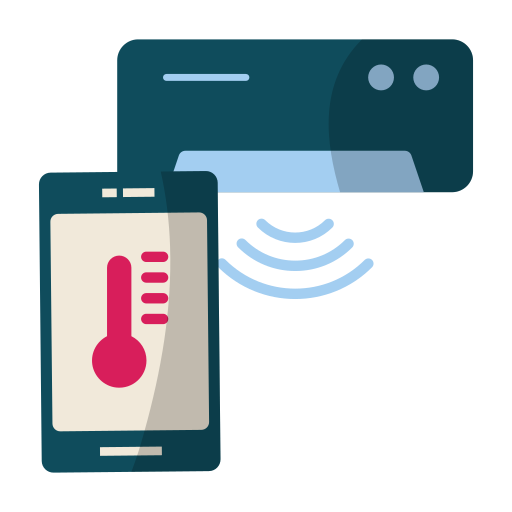 controlador de aire icono gratis