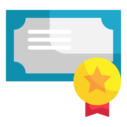 Certificate Generic Flat icon