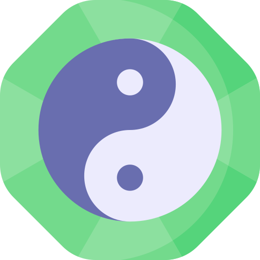 yin yang icono gratis