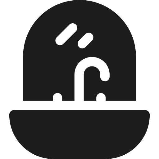 Sink Basic Rounded Filled icon