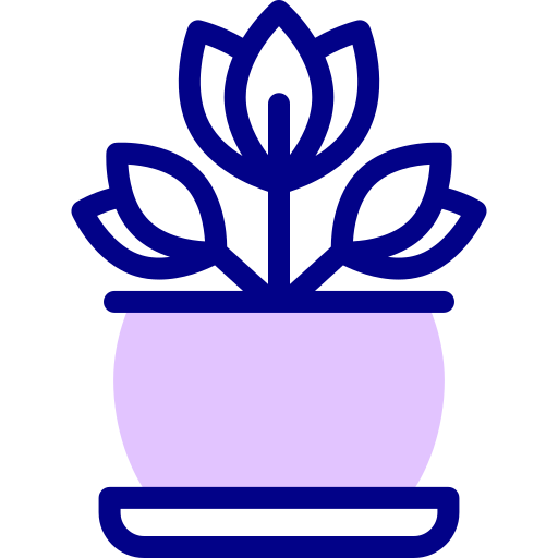 Plants Detailed Mixed Lineal color icon