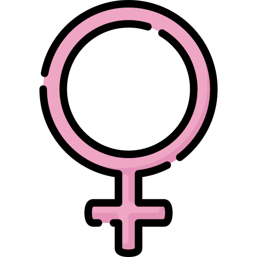 Female Special Lineal color icon