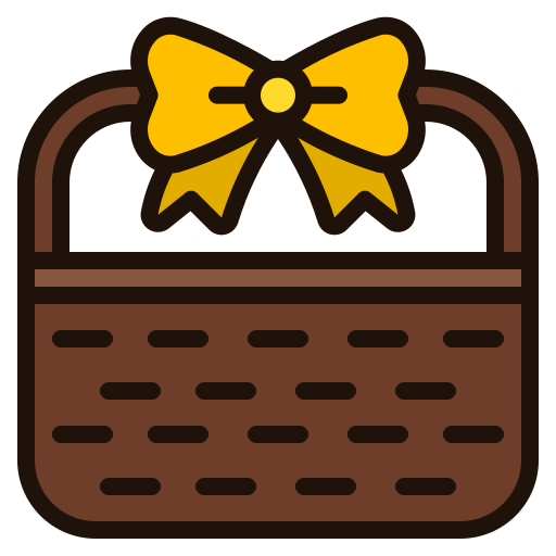 Gift basket Generic Outline Color icon