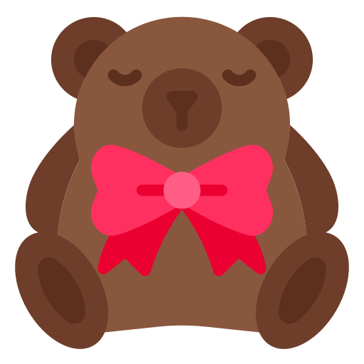 oso de peluche icono gratis