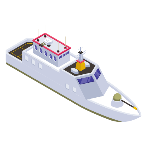 Battleship Generic Isometric icon