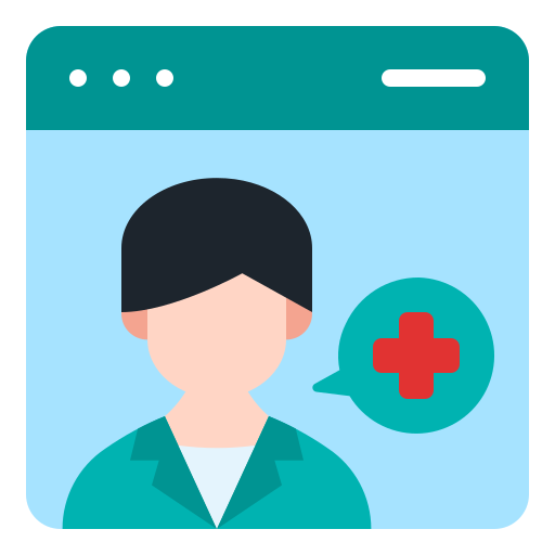 telemedicina icono gratis