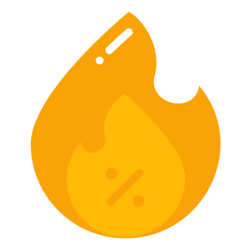 Fire free icon Fire free icon