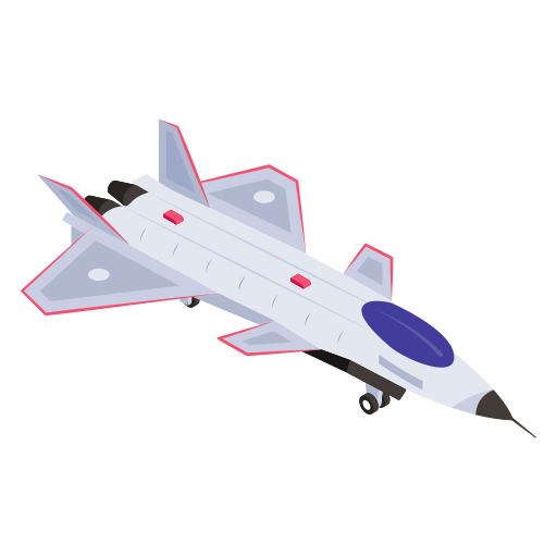 Fighter jet - Free transportation icons