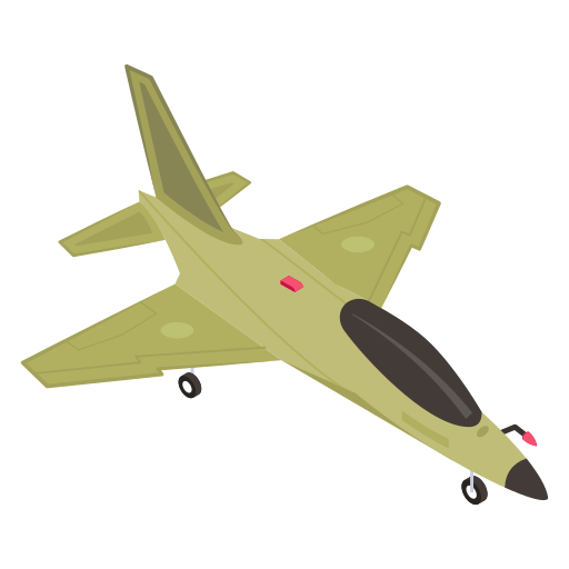 Fighter jet Generic Isometric icon