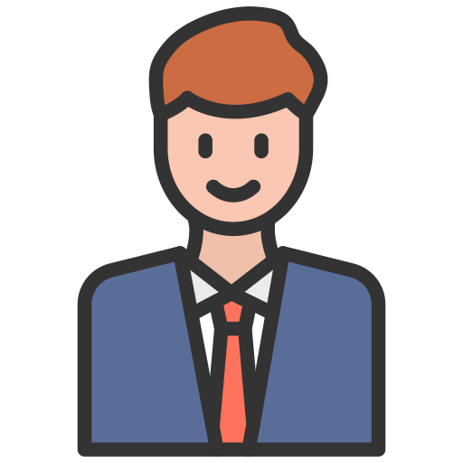 Groom Generic Outline Color icon