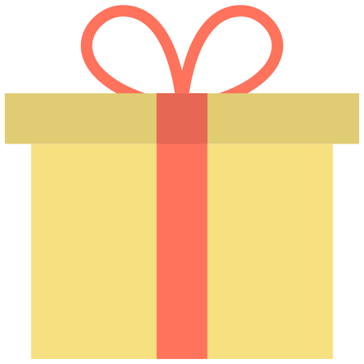 Gift box free icon Gift box free icon