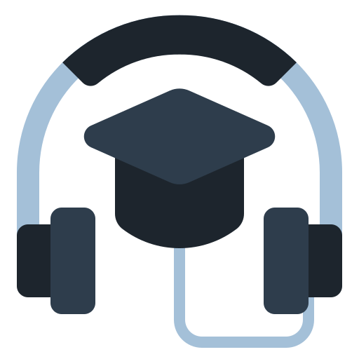 curso de audio icono gratis