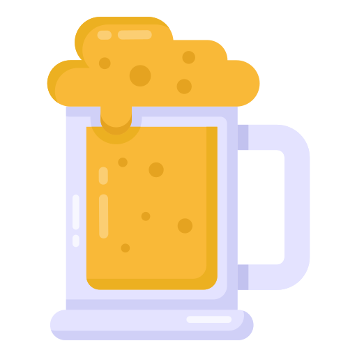 chope à biere Icône gratuit