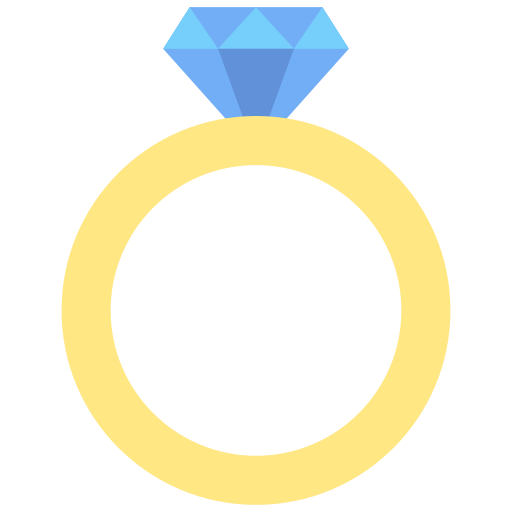 Diamond ring Generic Flat icon