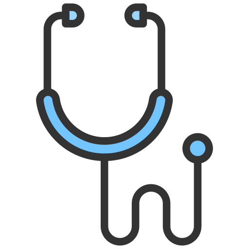 Stethoscope Generic Outline Color icon