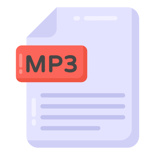 archivo mp3 icono gratis