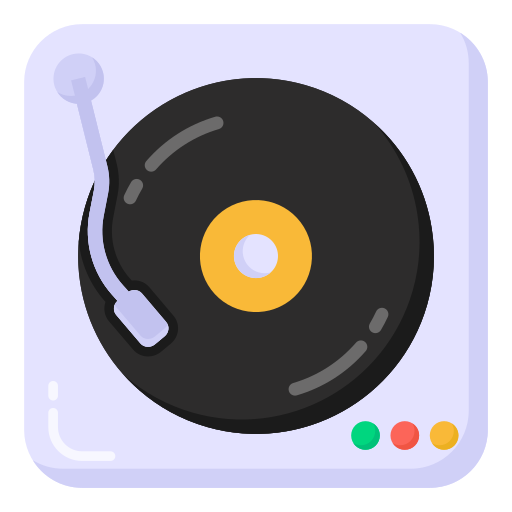 reproductor de vinilo icono gratis