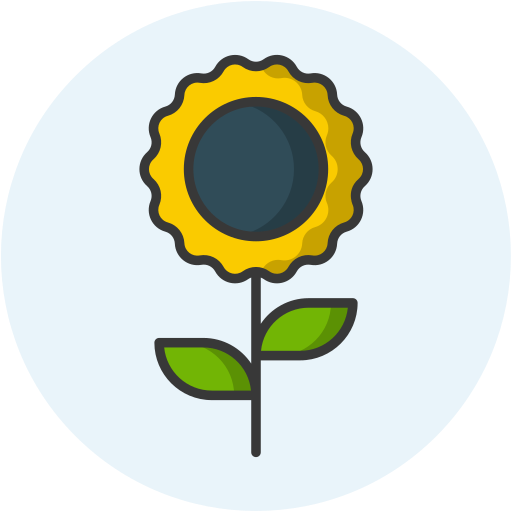 girasol icono gratis