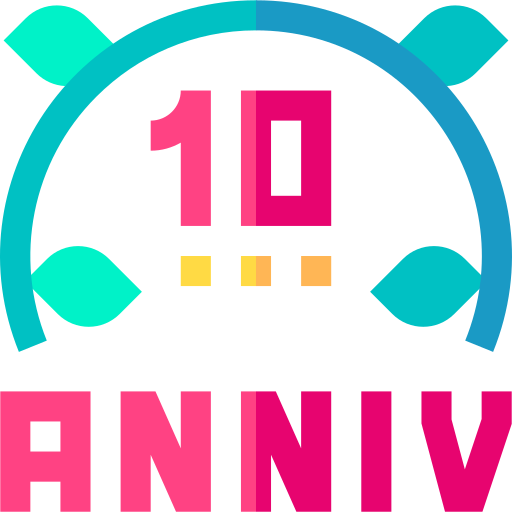 aniversario icono gratis