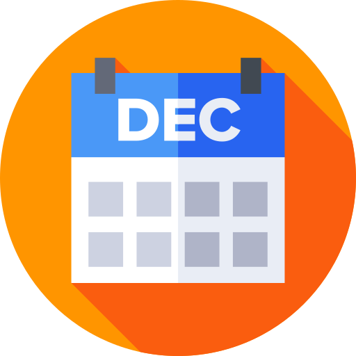diciembre icono gratis