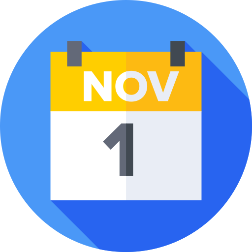 noviembre icono gratis