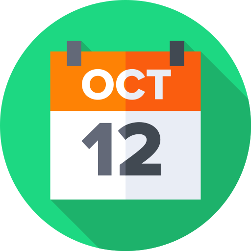 octubre icono gratis