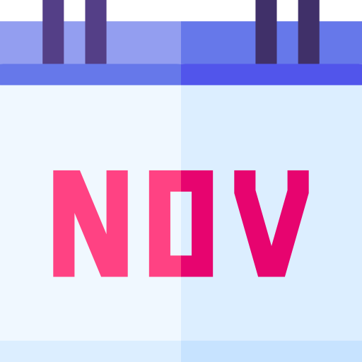 noviembre icono gratis