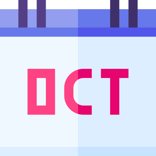 octubre icono gratis