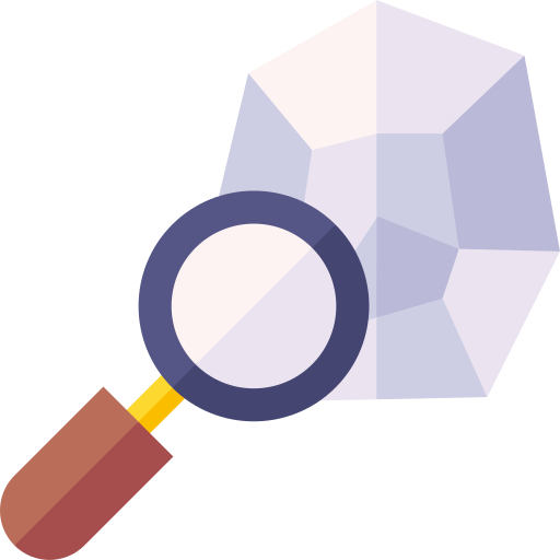 Magnifying glass free icon