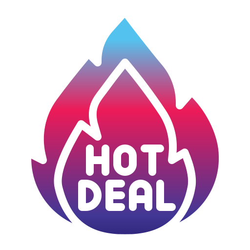 Горячее предложение бесплатно иконка