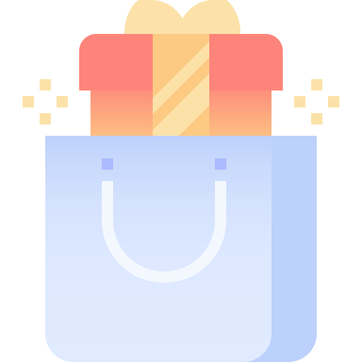 bolsa de regalo icono gratis