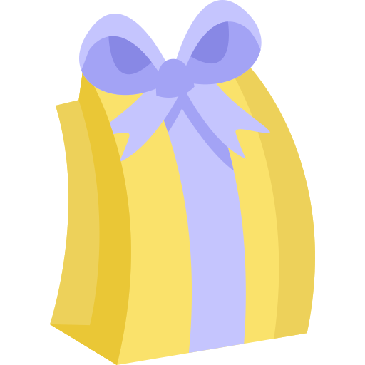 bolsa de regalo icono gratis