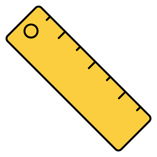 Ruler - free icon