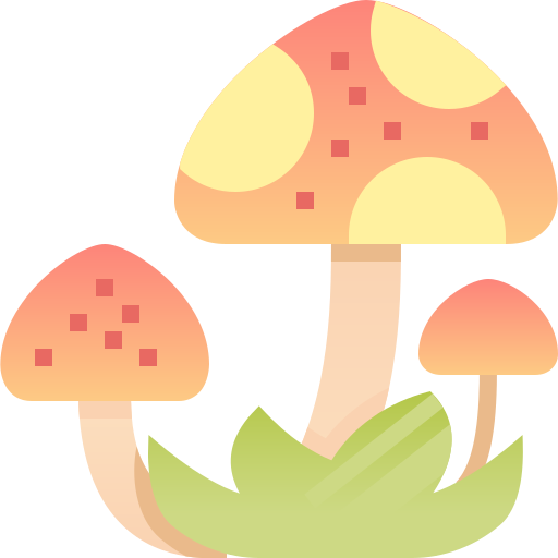 Mushroom Pixelmeetup Flat icon