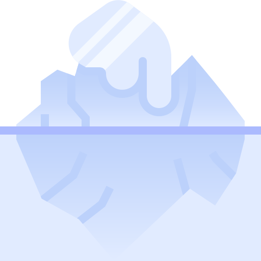 iceberg icono gratis