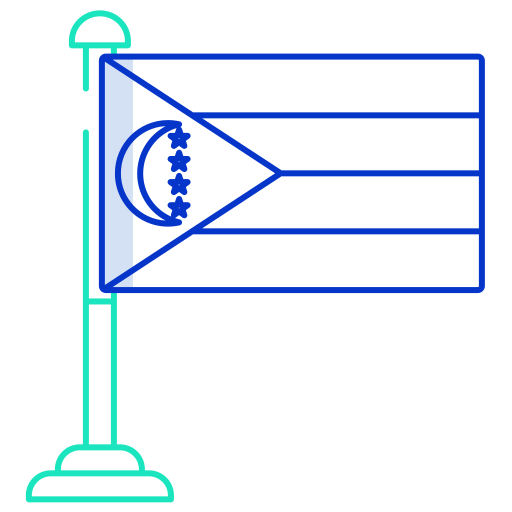 Comoros free icon