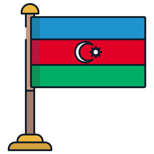 Azerbaijan free icon Azerbaijan free icon
