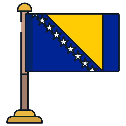 bosnia y herzegovina icono gratis